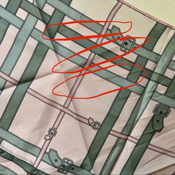 EUC *Authentic* Burberry Silk Scarf - Picture 6 of 7